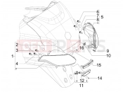 PIAGGIO MP3 125 ie 2008-2011 (EMEA) Rear headlamps - Turn signal lamps