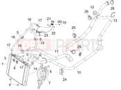 PIAGGIO MP3 125 ie 2008-2011 (EMEA) Cooling system