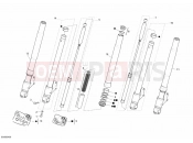 DUCATI Sportclassic 1000 S FRONT FORK » FRONT SUSPENSION