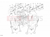 DUCATI Superbike 1098 VERTICAL CYLINDER HEAD » VALVE DRIVE