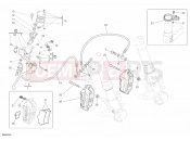 DUCATI Superbike 1098 S FRONT BRAKE SYSTEM » BRAKING SYSTEM