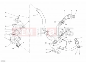 DUCATI 2007 Multistrada 1100 EXHAUST SYSTEM » EXHAUST SYSTEM