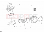 DUCATI Multistrada 1100 S CYLINDER - PISTON » ENGINE CASE