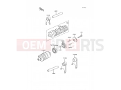 KAWASAKI 1990 Gear Change Drum/Shift Fork(s)