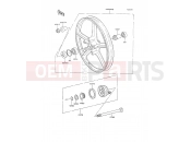 KAWASAKI 1990 Front Hub