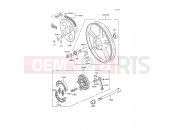 KAWASAKI 1990 Rear Hub