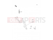 Brake Pedal - Kawasaki KDX200 (KDX200-E2) 1990