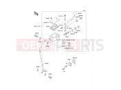 Front Master Cylinder - Kawasaki KDX200 (KDX200-E2) 1990