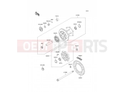 KAWASAKI 1992 Rear Hub
