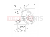 KAWASAKI 1994 Front Hub