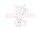 KAWASAKI 1994 Crankcase Bolt Pattern