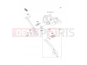 KAWASAKI 1994 Brake Pedal