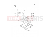 Cylinder Head Cover - Kawasaki KLE500 (KLE500-A4) 1994