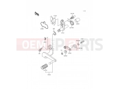 Gear Change Mechanism - Kawasaki ER-5 (ER500-B2) 1998