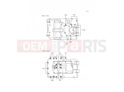 Crankcase Bolt Pattern - Kawasaki ER-5 (ER500-B2) 1998