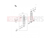 Suspension/Shock Absorber - Kawasaki ER-5 (ER500-B2) 1998