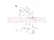 Muffler(s) - Kawasaki D-TRACKER (KLX250-J2) 1999