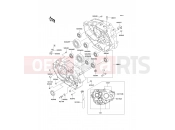 Crankcase - Kawasaki D-TRACKER (KLX250-J2) 1999