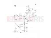 Rear Master Cylinder - Kawasaki D-TRACKER (KLX250-J2) 1999