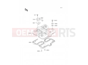 Cylinder Head Cover - Kawasaki GPZ500S (EX500-E10) 2003