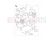 Carburetor - Kawasaki GPZ500S (EX500-E10) 2003