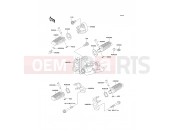 Footrests - Kawasaki GPZ500S (EX500-E10) 2003