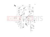Ignition Switch - Kawasaki GPZ500S (EX500-E10) 2003