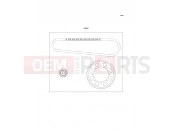 KAWASAKI 2003 Chain Kit