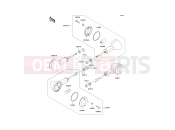 Turn Signals - Kawasaki W650 (EJ650-C5) 2003