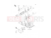 Gear Change Drum/Shift Fork(s) - Kawasaki 1400GTR (ZG1400A9F) 2009
