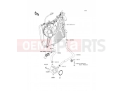 Oil Cooler - Kawasaki 1400GTR (ZG1400A9F) 2009