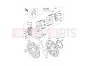 Front Brake - Kawasaki 1400GTR (ZG1400A9F) 2009