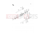 KAWASAKI 2009 Gear Change Drum/Shift Fork(s)