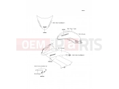 KAWASAKI 2009 Decals(M.S.Black)