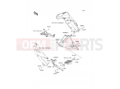 KAWASAKI 2009 Cowling Lowers