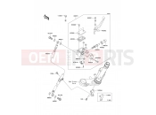Front Master Cylinder - Kawasaki NINJA 250R (EX250K9F) 2009