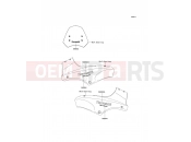 Decals(Blue)(Black)(Black) - Kawasaki VERSYS (KLE650A9F) 2009