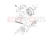Rear Hub - Kawasaki VN2000 CLASSIC (VN2000H9F) 2009