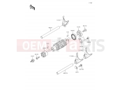 Gear Change Drum/Shift Fork(s) - Kawasaki VERSYS 650 (KLE650FHFA) 2017