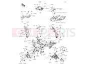 Frame Fittings - Kawasaki VERSYS 650 (KLE650FHFA) 2017