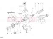 DUCATI 2007 Superbike 999 S AMA Replica CRANKSHAFT » ENGINE CASE