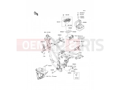 Frame Fittings - Kawasaki D-TRACKER 125 (KLX125DBF) 2011