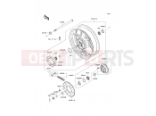 KAWASAKI 2011 Rear Hub