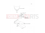 KAWASAKI 2011 Decals(C.L.Green)(White)