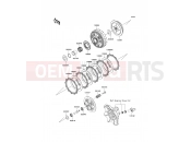 Clutch - Kawasaki NINJA 250R (EX250KBFA) 2011