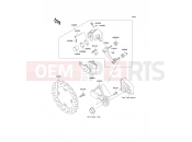 Rear Brake - Kawasaki VERSYS (KLE650CBF) 2011