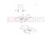 KAWASAKI 2011 Decals(Red)(Black)