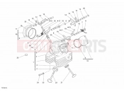 DUCATI Sportclassic GT1000 VERTICAL CYLINDER HEAD » VALVE DRIVE