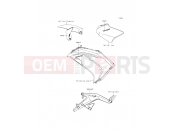 KAWASAKI ER-6f ABS (EX650FCF) Decals(Black)