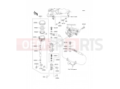 KAWASAKI 2012 Rear Master Cylinder
